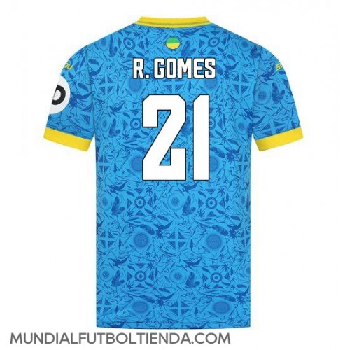 Camiseta Wolves Rodrigo Gomes #21 Tercera Equipación Replica 2025-26 mangas cortas